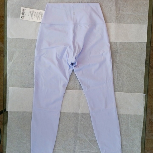 Lululemon Wunder Under HR Tight 25", Size8/M/29", Pastel Blue - Picture 6 of 9